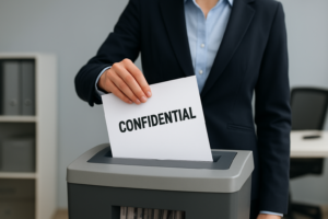 secure document shredding